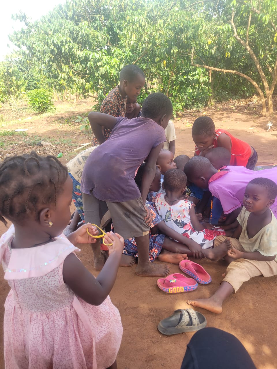 Children at Lil Mom's House